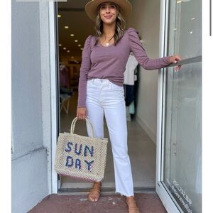 Nation LTD Clara Bold Shoulder Tee